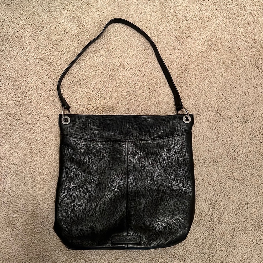Vince Camuto Black Leather Handbag